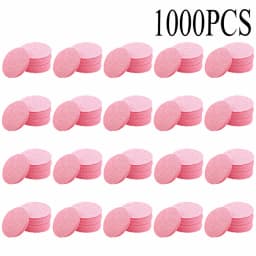 50-1000PCS Compressed Facial Sponge Strong Absorbent Cleansing Pads Latex Free Exfoliating Makeup Sponge Skin Care Sponge