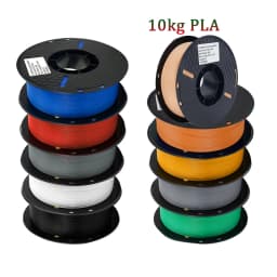 KEEPANG PLA/PETG/SILK/TPU 1.75mm 3D Printer Filament 5/10 Rolls Neatly Wound No Bubble 3D Printing Materials