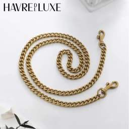Golden Sliver Bag Chain Accessories Metal Extension Chains Crossbody Belt Replacement Black Bags Strap For Women Bag Accessories