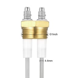 G1/2" Water Level Pin Liquid Indicator Electrode Probe 4.4x342mm F Steam Boiler Steam Boiler Water Level Needle Liquid Indicato