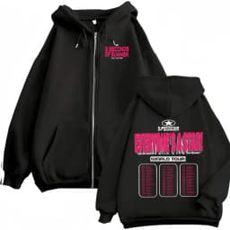 5 Seconds of Summer Everyone's A Star World Tour Zip Up Hoodies Men Women Harajuku Hip Hop Gothic Jacket Sweatshirt Hoodie Coats