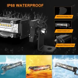 NAOEVO 4x4 Off road Led Light Bar Super Slim 120W 12V 24V 7 12 inch Driving Fog LED Work Lamp For Auto ATV SUV Tractor Boat Jeep