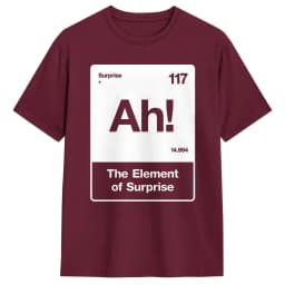 Vintage T Shirt Summer Ah The Elements of Surprise Project Hail Mary Novelty T-Shirts Cotton Tshirt for Male Y2K Basic Clothing
