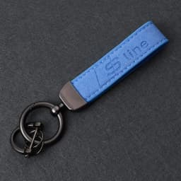 Car Keyring Leather Keychain Pendant Key Holder for Audi RS A5 A3 A4L A6L A7 A8 Q2L Q3 Q5 Q7 S4 S5 S6 S7 S8 RS5 RS6 RS7 R8