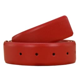 Genuine Leather Belt for Men Smooth Bule Waist Belt Boys Youth Adult 3.3cm Wide No Head Pattern Belt Faion Accory
