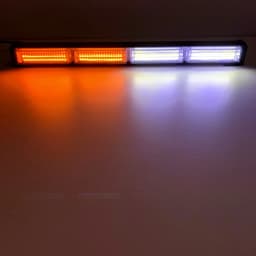 COB Amber Signal Light LED Traffic Adviser Car Emergency Strobe Lights Bar Yellow Red Blue Vehicle Flash Beacon 12V 24V