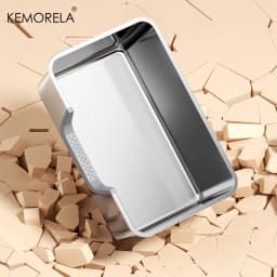 Extra Large Stainless Steel Litter Box, Non-Stick Odor-Free Metal Pan (Easy Clean, Hygienic Tray for Multiple Cats, Small Pets)