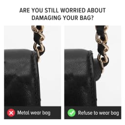 CRAZYSMITH Anti-wear Modification Pad For Chanel Woc Bag Anti-abrasion Transformation Sheet Hardware Buckle Protection Artifact