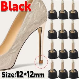 10pcs Heel Repair Tips Pins Shoes Tips Taps Dowel Lifts Replacement Shoe Repair Heel Stoppers Protectors Shoe Accessories