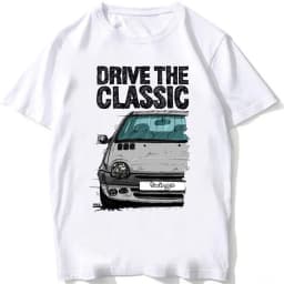 2026 New Drive A Legend Twingo Late Halogen Model Sport Car T-Shirt Boy White Tees Man's Clothing Summer Casual T Shirt