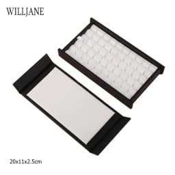 Jewelry Gemstone and Diamond Color Grading and Sorting Display Tray with Lid Gem Stone Box Beads Storage Organiser Travel Case