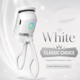 Electric Heated Eyelash Curler USB-C Rechargeable 2 Heat Settings Long-Lasting Natural Curl for Straight Stubborn Lashes
