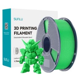 SUNLU 1KG PLA Plus 2.0 3D Printer Filament 1.75mm 1000g Spool (2.2lbs) Neatly Arranged No Knot Filament Fit Most FDM Printer