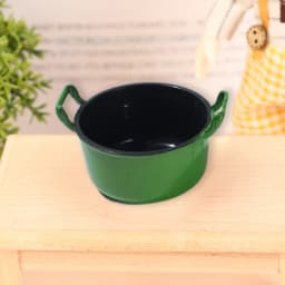 **1/12 Dollhouse Simulation Soup Pot Model Dollhouse Miniature Kitchen Cooking Pot Saucepan Decoration Dolls House Accessories
