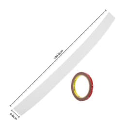 Universal Car Trunk Door Guard Strips Sill Plate Protector Rear Bumper Guard Rubber Mouldings Pad Trim Cover Strip Car Styling