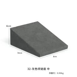 Gray Microfiber Jewelry Storage Display Rack Ring Earrings Display Rack Necklace Pendant Bracelet Storage Rack
