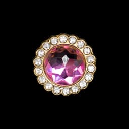 1pcs Luxury Charms for Women's Shoe Decorations Pins for Sandals Girls Female Favor Gifts Pink Shoe Chamrs Colourful Heart
