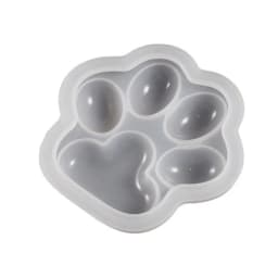 Cat Paw Storage Box Silicone Molds DIY Epoxy Resin Molds Ornament Making Tool R3MC