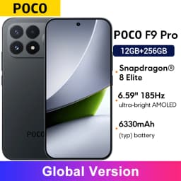 Smartphone POCO F9 Pro Global Version 6.59'' 185Hz AMOLED display 6330mAh 100W Snapdragon® 8 Elite Gen 5 CPU 200MP Cellphone