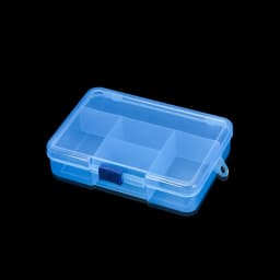 High Quality 5 Grids Plastic Storage Box Jewelry Display Beads Earring Case Organizer DIY Jewelry Accessories Storage Supplies