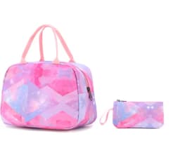 School Trolley Bag School Wheeled Backpack Set for Girls Elementary School Trolley Bag Set 3 pcs with Lunch Bag Pen Bag For Boy