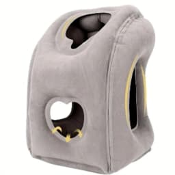 1pc Inflatable Travel Pillow with Patented Valve Design-Adjustable Neck & Head Support, Lightweight,Thanksgiving,Christmas gift