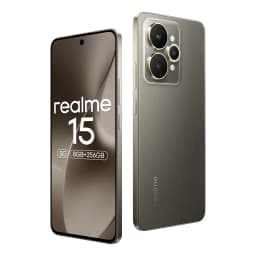 realme 15 5G Smartphone 6500mAh 45W Processor 6.77"144Hz AMOLED Display NFC Dimensity 7300+