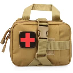 First Aid Bag Upgrade Tactical EMT Pouch Rip Away Molle Medical Bag IFAK Tear-Away Travel Outdoor Hiking Mergency Survival Kit