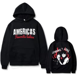America's Favorite Ladies Jake Webber and Johnnie Guilbert Graphic Hoodie Men Fashion Casual Sweatshirt Male Oversized Hoodies