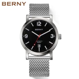 BERNY Watch for Men Mechanical Automatic Watches Luxury Brand Male Clock Water Resistant Men's Wristwatch