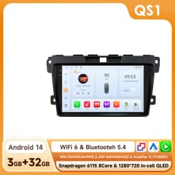 Hizpo 2 DIN Android 14 Auto Radio For Mazda CX-7 CX7 2008 - 2015 Carplay 4G Car Multimedia GPS 2DIN Autoradio Octa Core Navi DSP