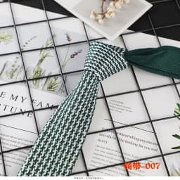 2023 New Korean Plaid Knitted Necktie For Men 6cm Colourful Knitting Wool Neck Tie Fashion Casual Narrow Cravat Vintage Knit Tie