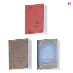3/4pcs Mini Paper Books Boek Model Toys For Barbie Bjd Blythe Ob11 1/6 Miniature Dollhouse Furniture Decor Dolls Accessories