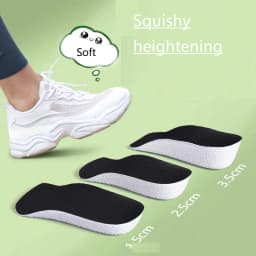 Height Increase Insole Orthopedic Insoles for Man Insoles for Shoes Cushioning Insoles Sea Height Growing Sole XID05