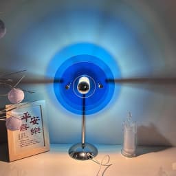 USB Table Lamp Romantic Love Projector Lamp with On/off Switch Shadow Desk Lamp For Photography Home Bedroom Party Decoration