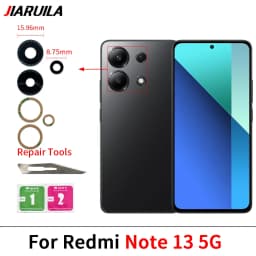Rear Camera Lens For Xiaomi Redmi Note 13 12 11 Pro Plus 5G 4G Back Camera Glass Lens With Glue Adhesive Sticker