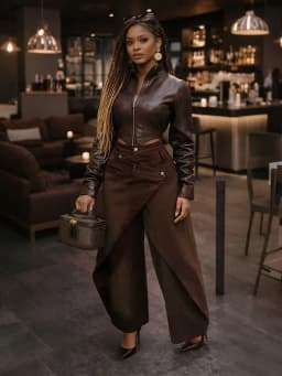 Women Irregular Wide Leg Pants Solid Straight Trousers Full Lenth High Waist Zipper Loose Fit Office Lady Casual 2026 Spring