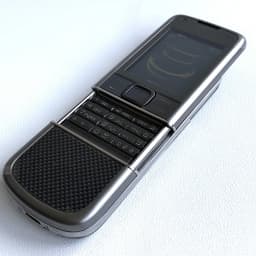 Original 8800 Carbon Arte Mobile Cell Phone Unlocked GSM 2G 3G Camera Bluetooth English Keyboard Only
