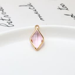 1pcs Diy Jewelry Copper Edging Gold Plated Drop Pendant Necklace Earrings Bracelet Small Accessories Material Handmade Charms