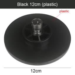 Black Suction Cup Adapter with M6/M8/M10/3XLR Connector for Telescopic Linear Actuator Reciprocating Device Attachments Parts