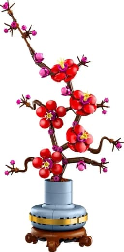 Botanical Collection Building Blocks Sets Compatible With Legoed Particles Suitable For Christmas Gifts
