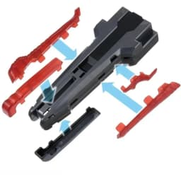 Takara Tomy Bey X BX-41 Rubber Custom Grip Gun Meta Ver BLADE