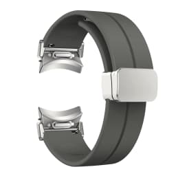 Quick Fit Magnetic Silicone Strap For Samsung Galaxy Watch 6 5 4 40mm 44mm 6 Classic 47 43mm 42 46mm 5Pro 45mm 20mm Sports Band