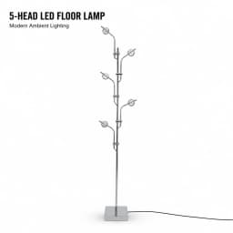 Luxury LED Projection Floor Lamp Nordic Rainbows Standing Lamps Art Bar Bedroom Bedside Floor Lights Home Decora Dropshipping