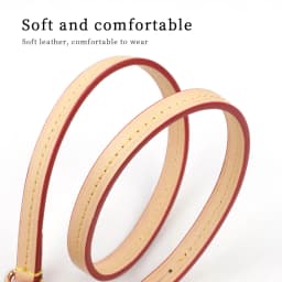 38cm 55cm Detachable Bag Handle Replacement Bag Strap Genuine Leather Shoulder Strap Bag Part & Accessories Fashion Strap