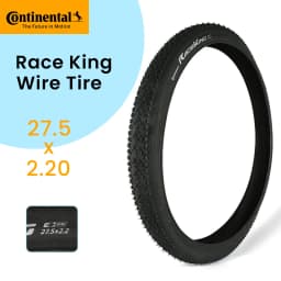 Continental MTB Tire Race King 26 27.5 29 2.0 2.2 Tire Rim 180TPI Bicycle No-Folding Tire Steel Wire Tyre Anti Puncture