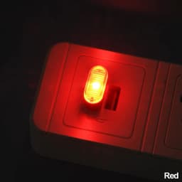 1Pc Car Mini USB LED Atmosphere Lights Car Interior Neon Decorative Lamp Emergency Lighting Universal PC Portable Plug and Play