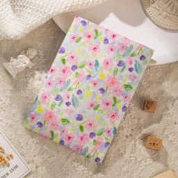 Fromthenon Fabric Notebook Cover Planner Case Cover Protective Shell Journal Cover Protector Office Stationery Supplies