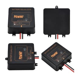 PowMr 24V 48V Battery Balancer Voltage Equalizer for Lithium Iron Phosphate Battery Power Balances Voltage to Extend Battery Life