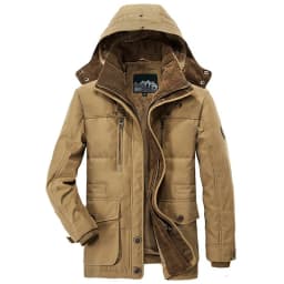 Men Winter New Fleece Warm Thick Windproof Parkas new Jackets Coat Men Autumn Fashion Hooded Casual Tactics Military Parkas Men